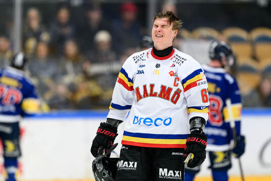 Malmö Redhawks Fredrik Händemark deppar