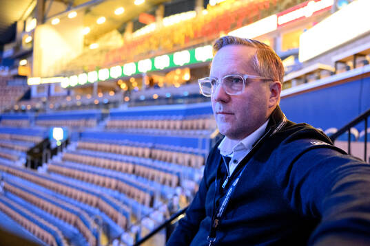 Richard Nylin, klubbdirektör och kommersiell chef HV71,