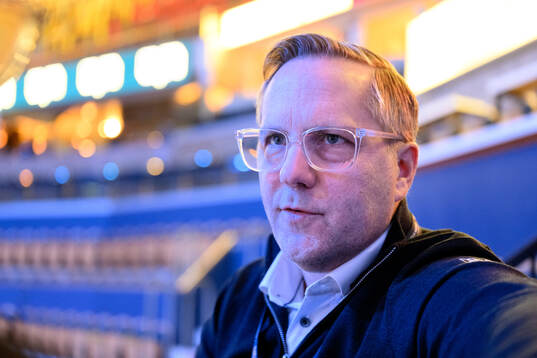 Richard Nylin, klubbdirektör och kommersiell chef HV71,