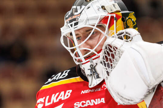 Luleås målvakt Joel Lassinantti