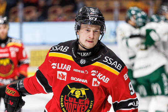 Luleås Pontus Andreasson deppar
