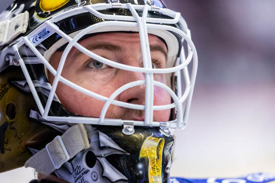 Leksands målvakt Robin Christoffersson