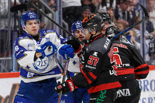 Leksands Alexander Lundqvist och Örebros Glenn Gustafsson