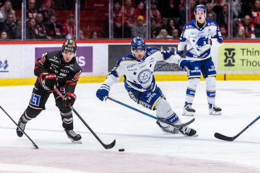 Örebros Svante Sjödin och Leksands Nolan Stevens