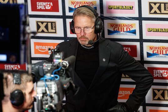 Leksands tränare Johan Hedberg