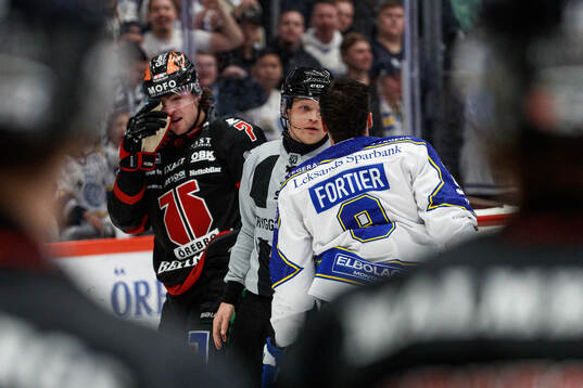 Örebros Luke Martin och Leksands Gabriel Fortier