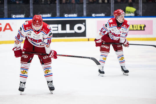 Timrås Eddie Genborg och Jonathan Dahlén deppar