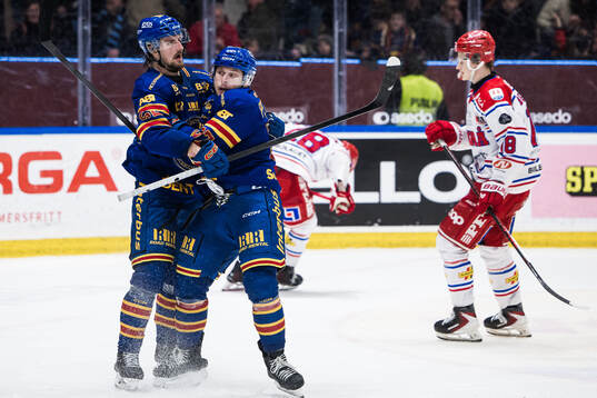 Djurgårdens Philip Holm jublar