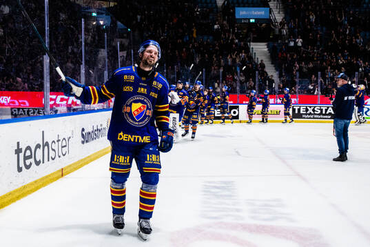 Djurgårdens Jacob Josefson jublar
