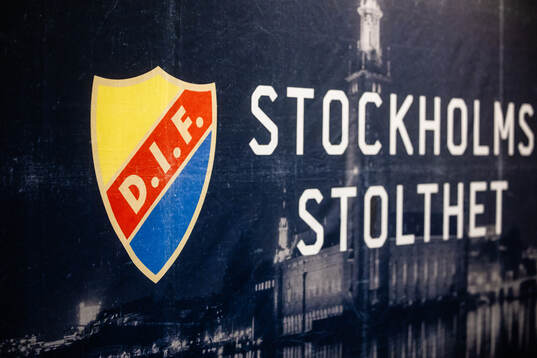 Djurgårdens klubbmärke på en vepa
