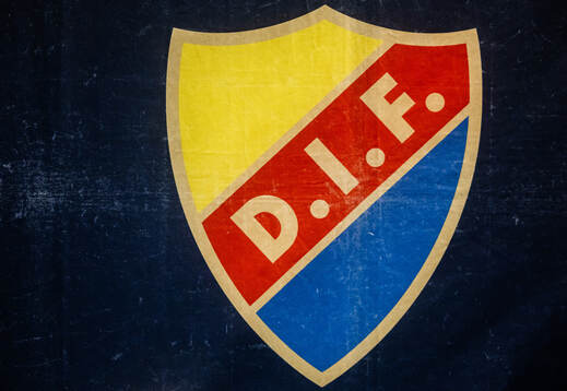 Djurgårdens klubbmärke på en vepa