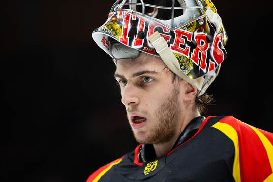 Brynäs målvakt Damian Clara