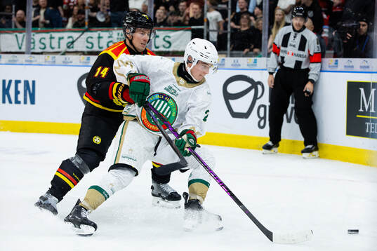 Brynäs Robert Hägg och Frölundas Jere Innala