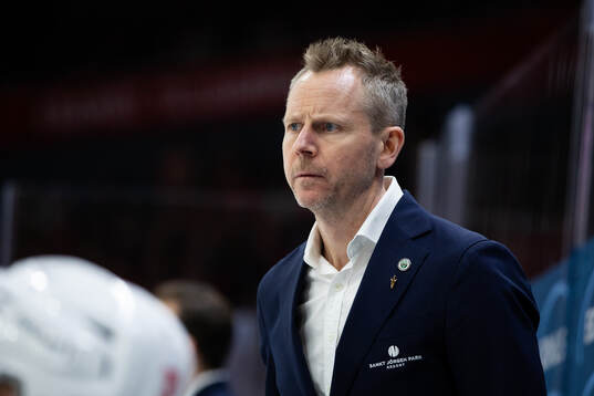 Frölundas tränare Robert Ohlsson