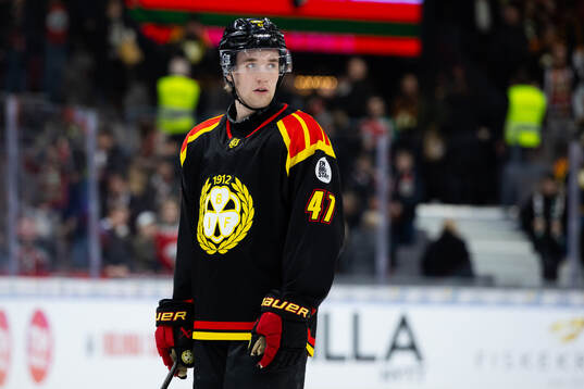 Brynäs Lucas Pettersson deppar