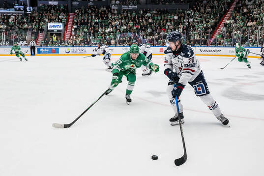 Rögles Albin Sundsvik och Linköpings Fredrik Karlström