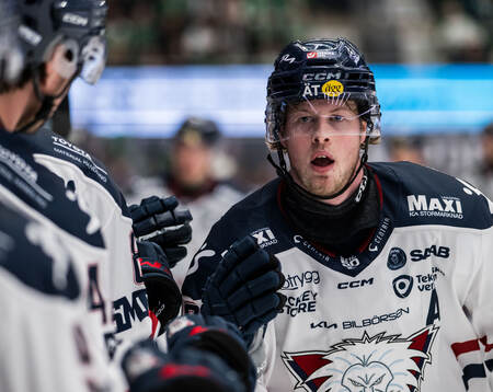 Linköpings Fredrik Karlström jublar