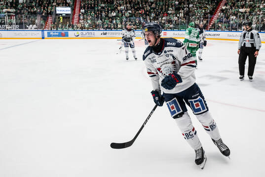 Linköpings Fredrik Karlström jublar