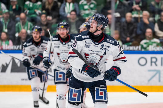 Linköpings Fredrik Karlström jublar