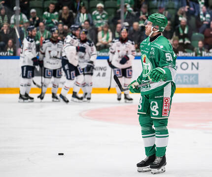 Rögles Filip Johansson deppar