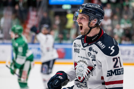 Linköpings Christoffer Ehn jublar