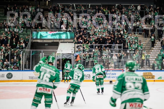 Rögle supportrarna deppar
