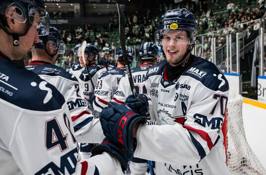 Linköpings Fredrik Karlström jublar