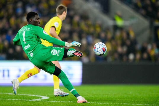 goalkeeper Mamour Ndiaye of Sarpsborg 08