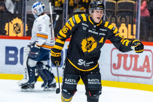 Skellefteås Rickard Hugg jublar