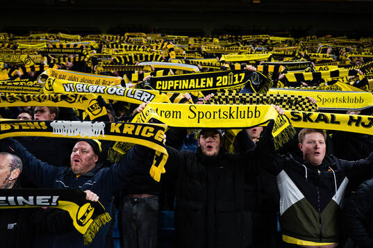 Spectators in the stands