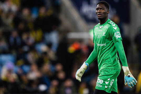 Goalkeeper Mamour Ndiaye of Sarpsborg 08