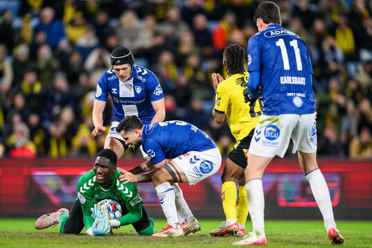 goalkeeper Mamour Ndiaye of Sarpsborg 08
