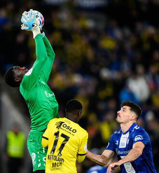 goalkeeper Mamour Ndiaye of Sarpsborg 08