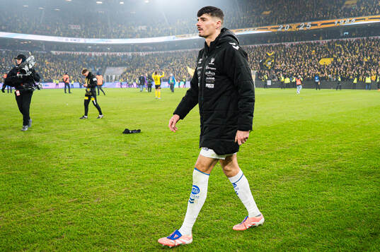 Menno Robert Maria Koch of Sarpsborg 08 looks dejected