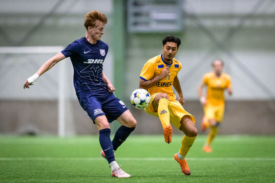 Nordsjällands Christian Vedel och IFK Göteborgs Haydar