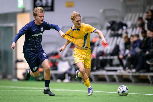 Nordsjällands Lasse Gernay och IFK Göteborgs Markus Jarl
