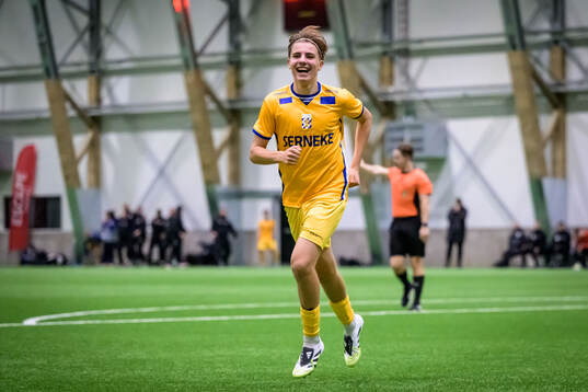 IFK Göteborgs Oliver Månsson jublar