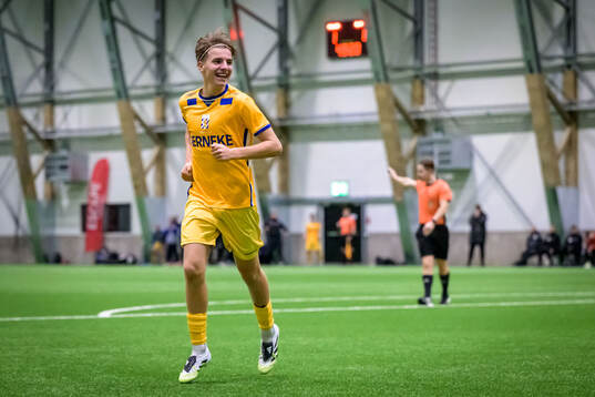 IFK Göteborgs Oliver Månsson jublar