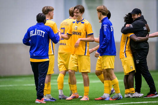 IFK Göteborgs Hannes Skånberg jublar