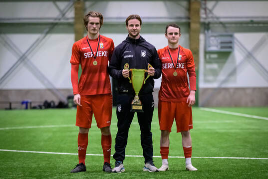 IFK Göteborgs Lukas Stridsberg och Filip Olsson jublar