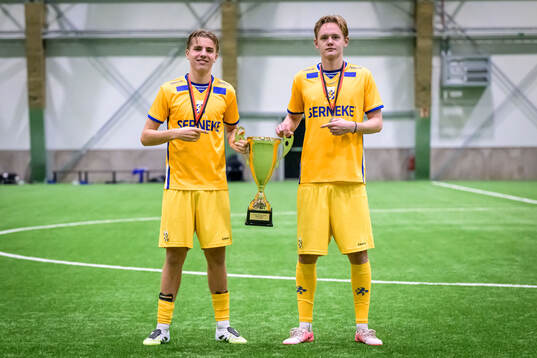 IFK Göteborgs Oliver Månsson och Hugo Olsson