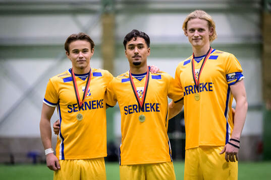 IFK Göteborgs Melwin Hedman, Haydar Sultan och Axel