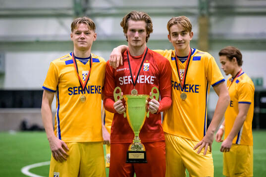 IFK Göteborgs Malte Hallingsjö, Lukas Stridsberg och Lias