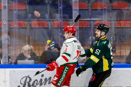 Moras Gustav Salmi-Lilja reagerer på Östersunds Alexander