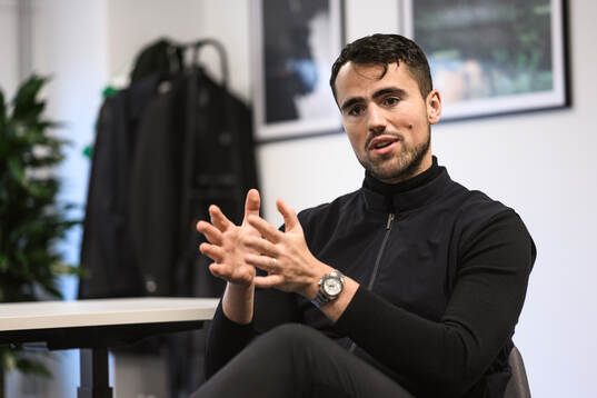 Rögles klubbdirektör Alen Bibic