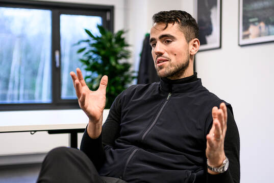 Rögles klubbdirektör Alen Bibic