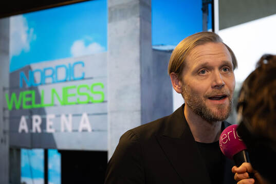 Häckens klubbchef Marcus Jodin presenterar nytt arenanamn