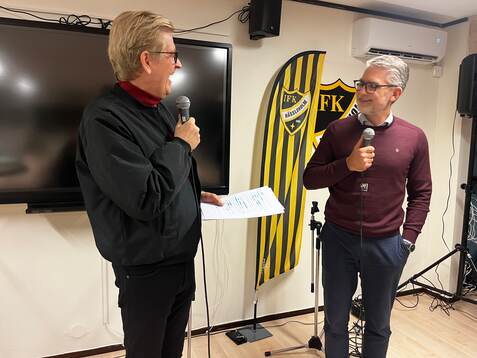 Fotboll, IFK Hässleholms fotbollskafé med Niclas Carlnén