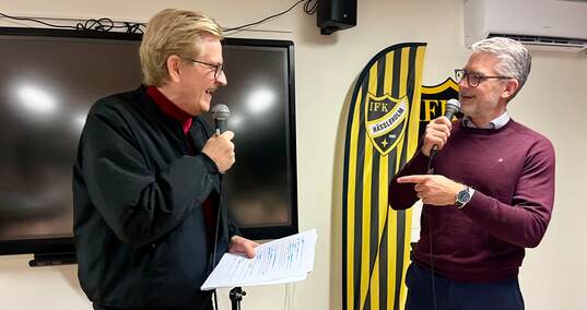 Fotboll, IFK Hässleholms fotbollskafé med Niclas Carlnén