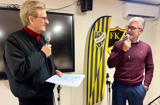 Fotboll, IFK Hässleholms fotbollskafé med Niclas Carlnén